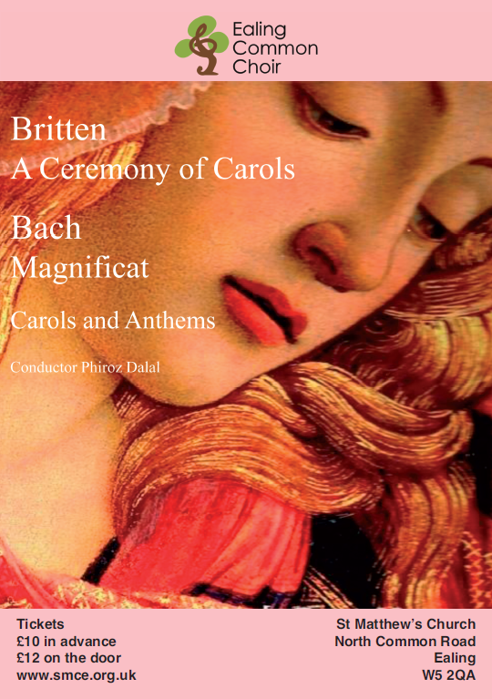 Britten Ceremony Of Carols, Bach Magnificat, Carols